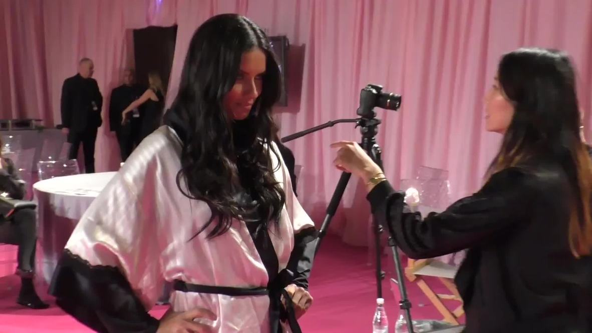 UK: Meet the Angels backstage at VICTORIA'S SECRET show