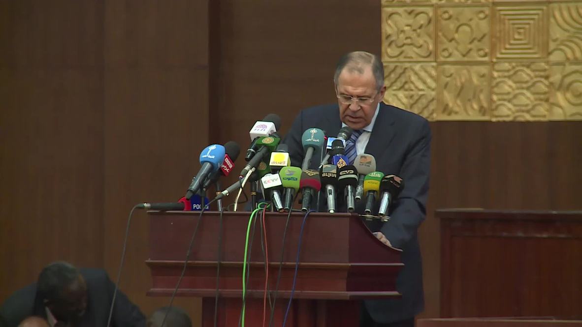 Sudan: 'Unwanted intervention harmful to Africa' - Lavrov