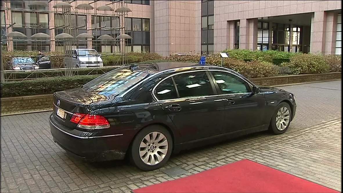 Belgium: TTE Council arrive for South Stream discussion