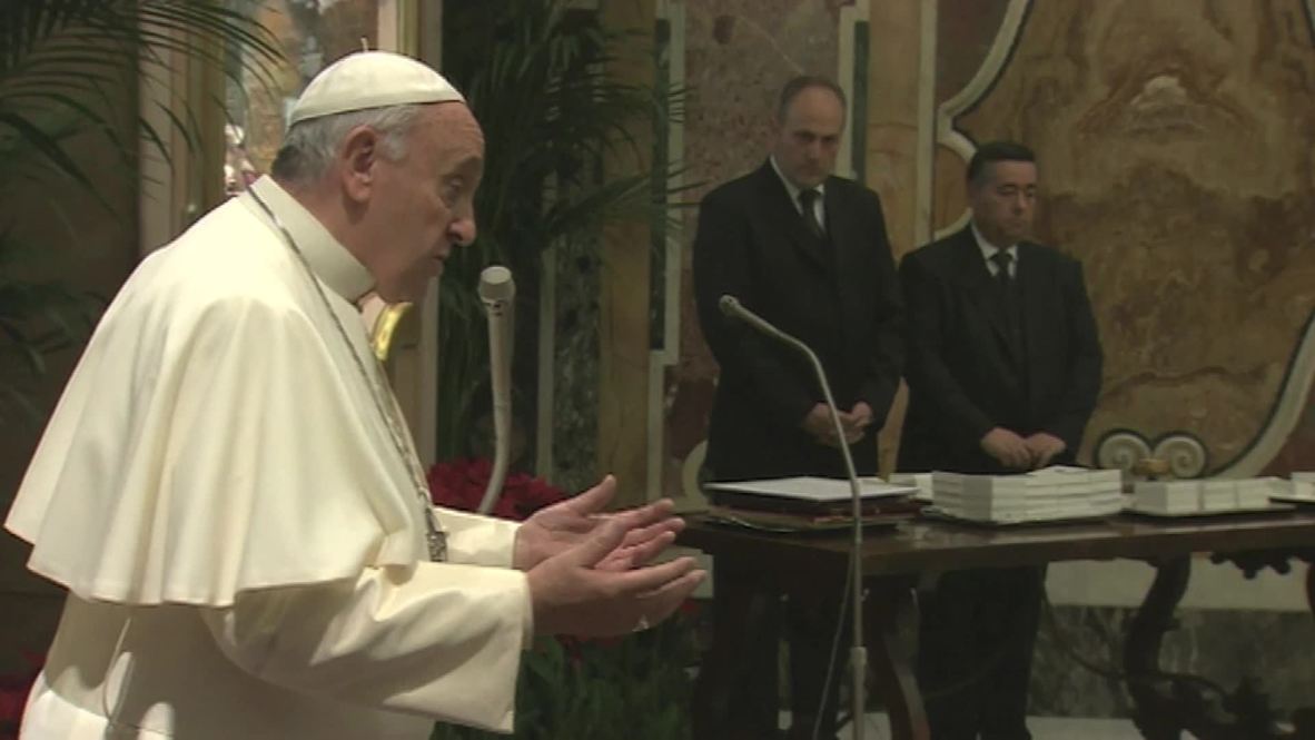Vatican City: Pope thanks "noble" effort in US-Cuba talks