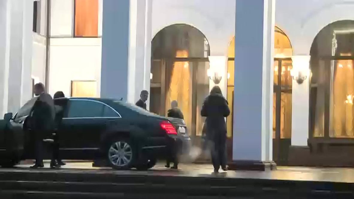 Belarus: Russia, Ukraine, DNR representatives arrive for Minsk peace talks