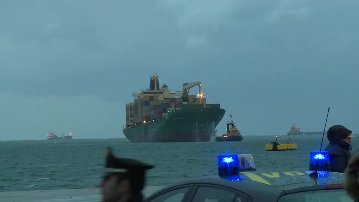 Italy: FIRST SHOTS of ferry fire survivors arriving in Bari