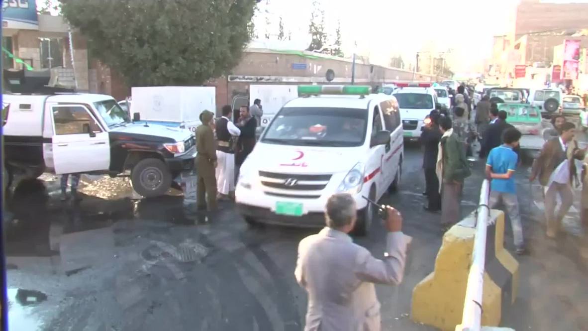 Yemen: Minibus bomb blast kills 30 in Sanaa *GRAPHIC*