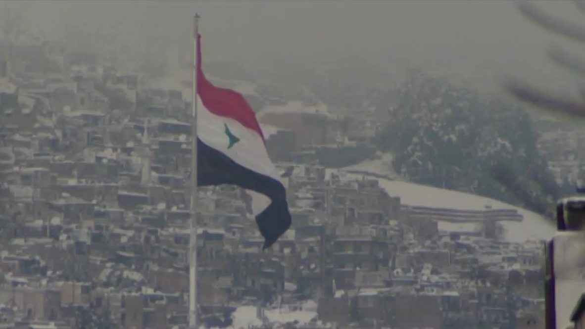 Syria: Snowstorm brings Damascus to a standstill