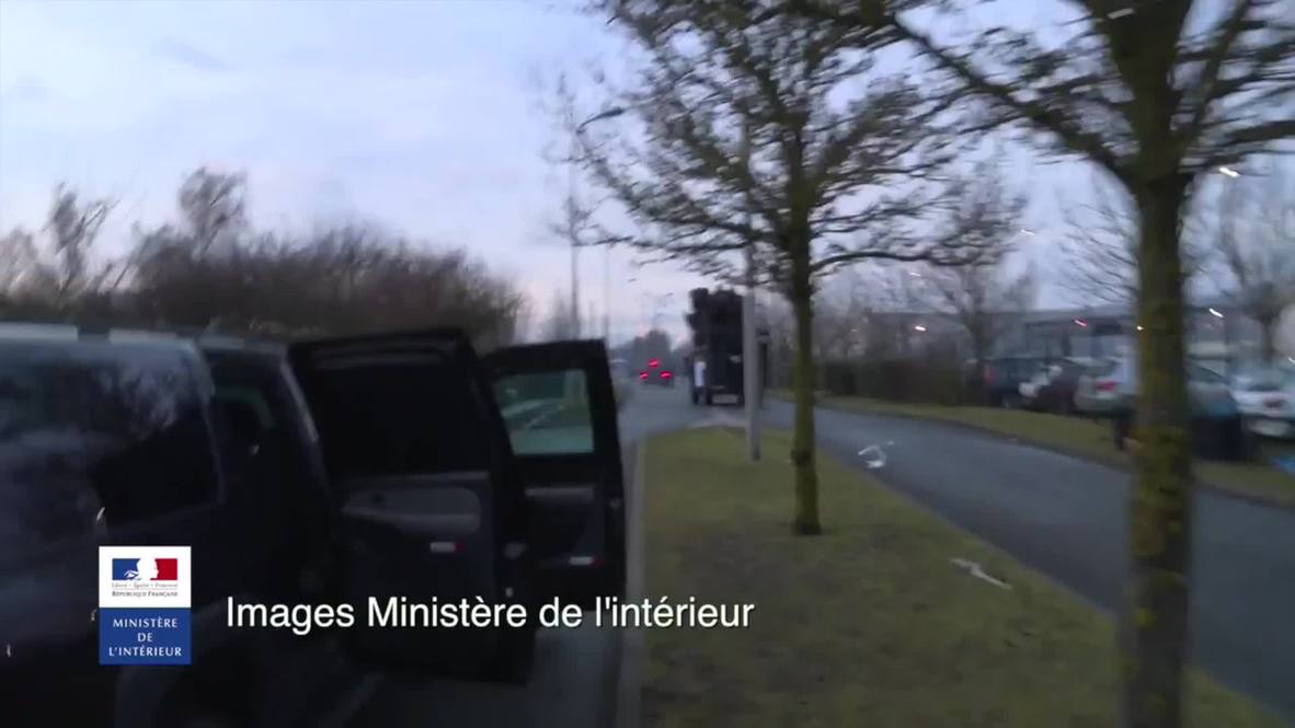 France: NEW FOOTAGE special ops storm alleged Charlie Hebdo killers