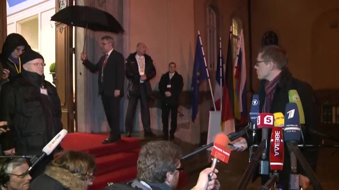 Germany: Ukraine 'Normandy format' crisis talks begin in Berlin