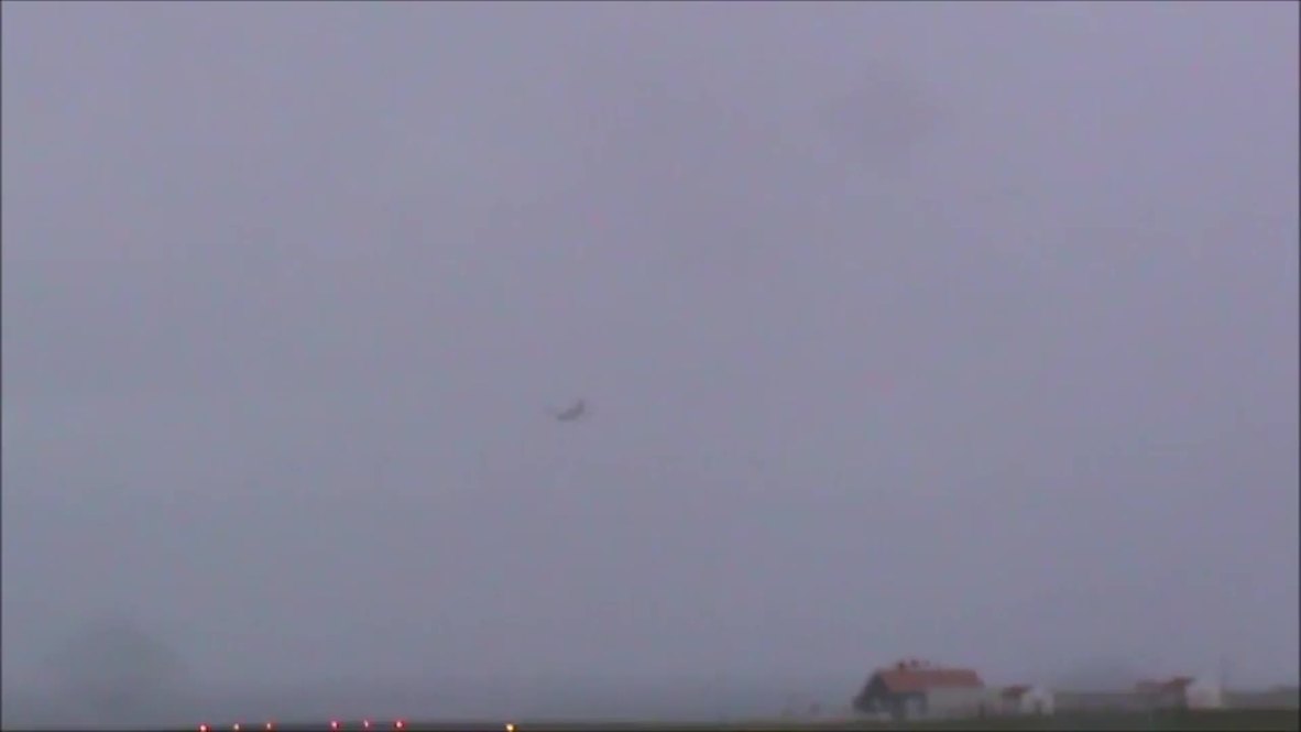 Portugal: Flight with a fright! Watch this plane's hair-raising landing