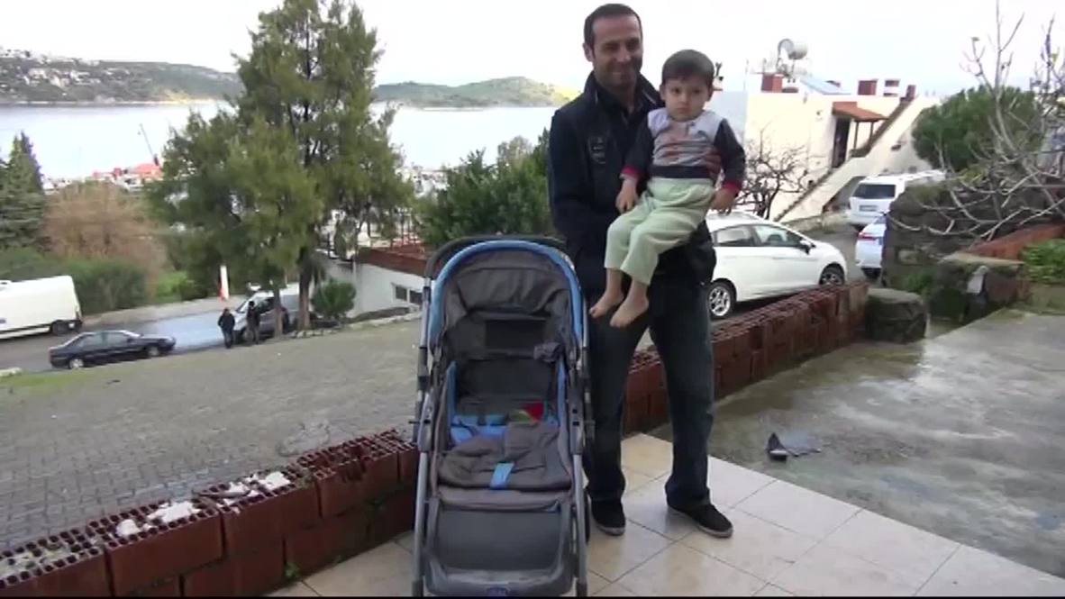 Turkey: Close call! Toddler in speeding stroller saved from PLUNGING into abyss