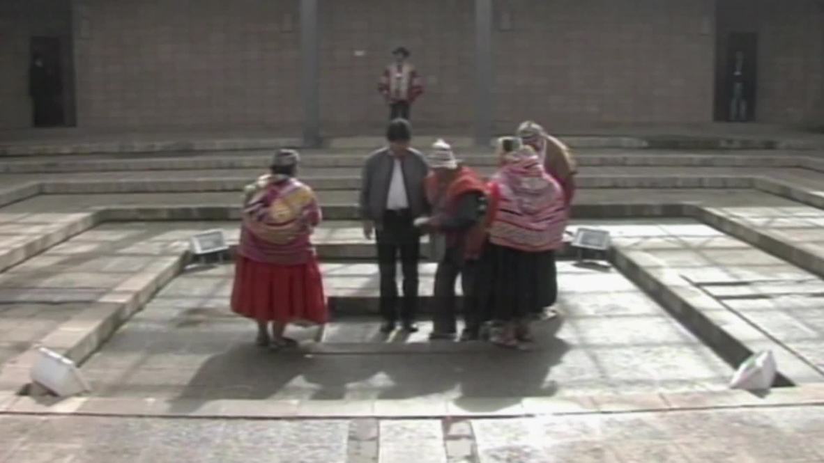 Bolivia: See Evo Morales inaugurated in indigenous ceremony