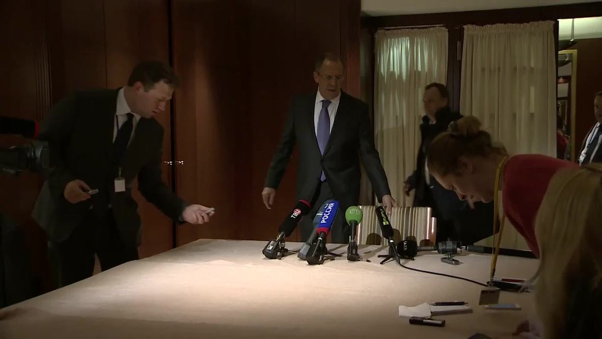 Germany: "Heavy weapons in E. Ukraine should be pulled back as agreed in Minsk" - Lavrov