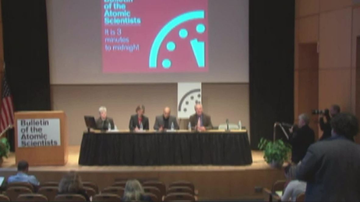 USA: END OF THE WORLD approaches as Doomsday Clock ticks closer to midnight