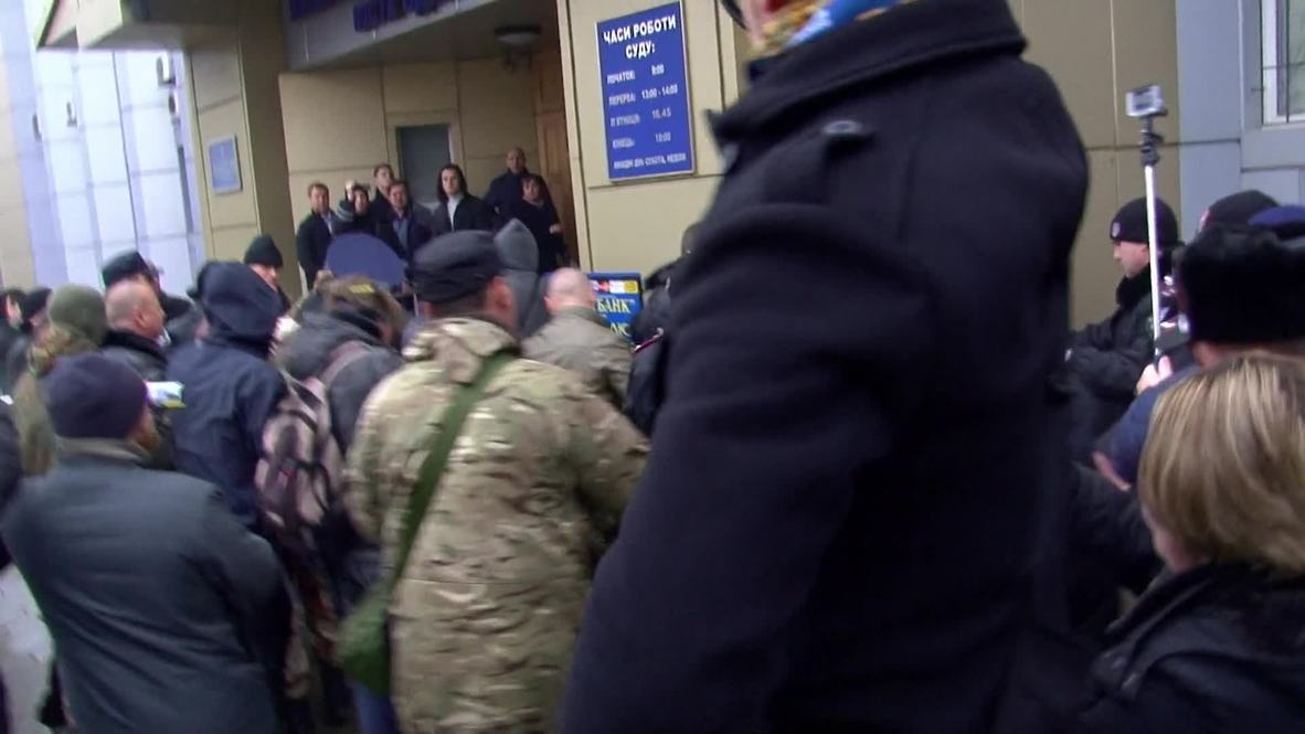 Ukraine: Right Sector brawl halts Odessa massacre trial