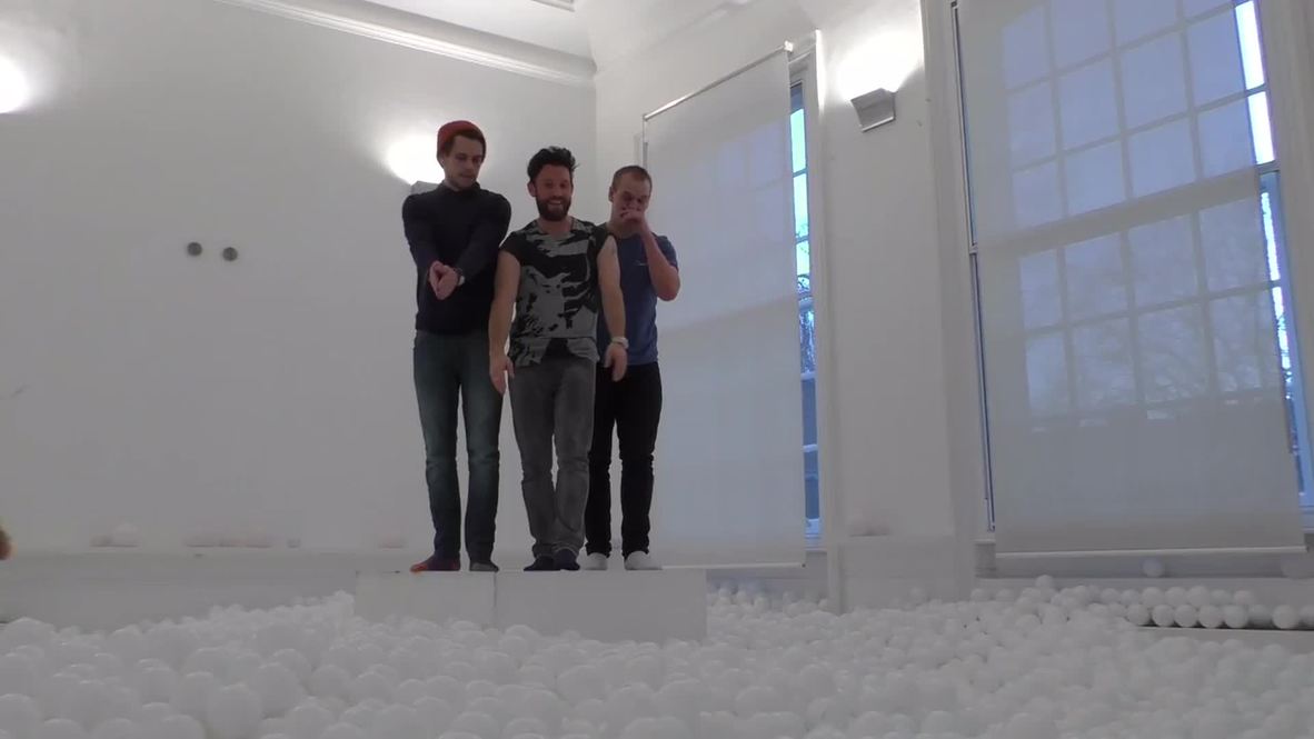 UK: Having a ball! Check out this BALL PIT for ADULTS