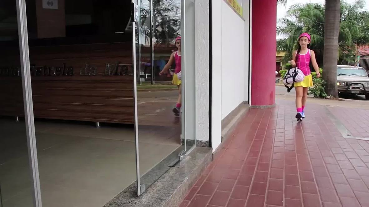 Brazil: Meet Ana Clara, the NINE-year-old fitness guru