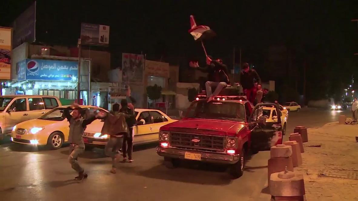Iraq: Celebrations as curfew lifted after 12 years