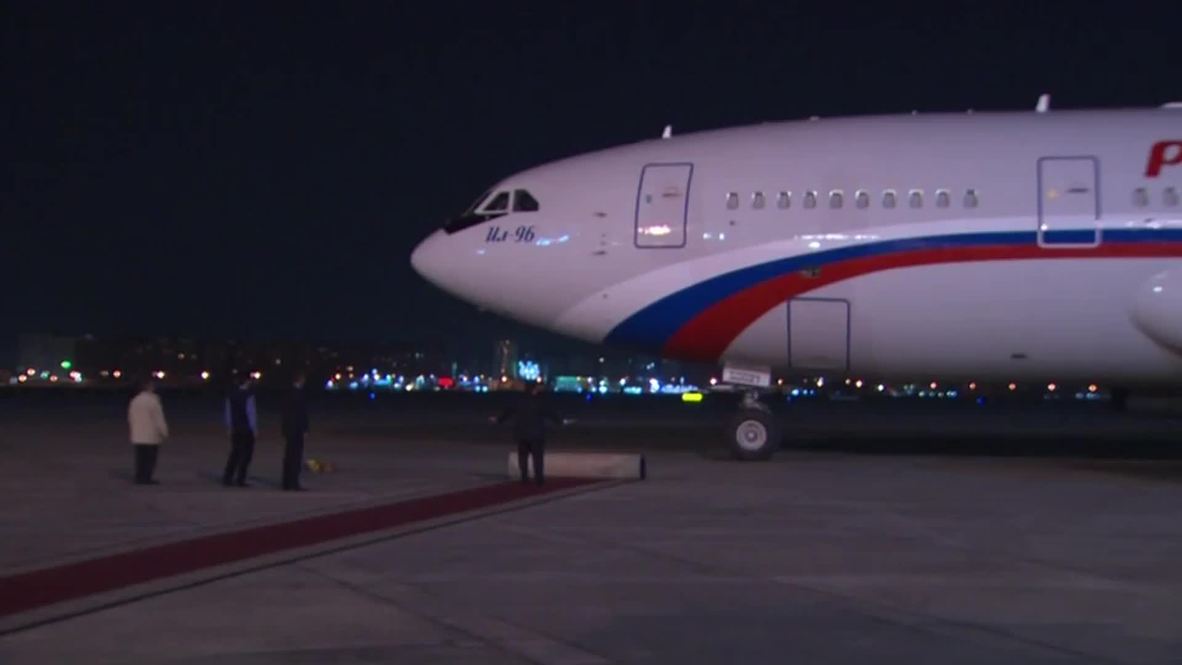 Egypt: Putin arrives in Cairo for first visit in a DECADE