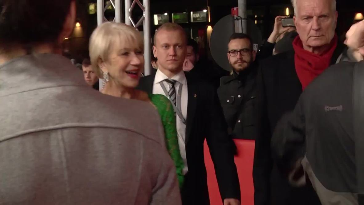 Germany: Helen Mirren graces Woman in Gold premiere at Berlinale 2015