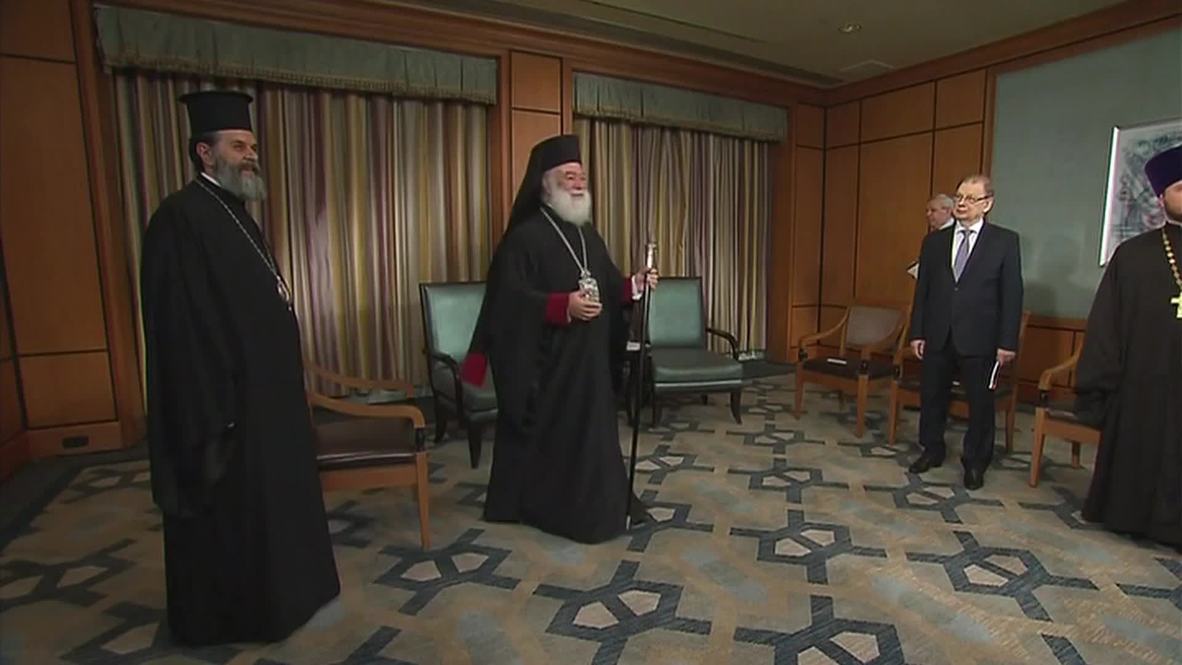 Egypt: Putin meets Patriarch Theodore II of Alexandria on Egypt visit