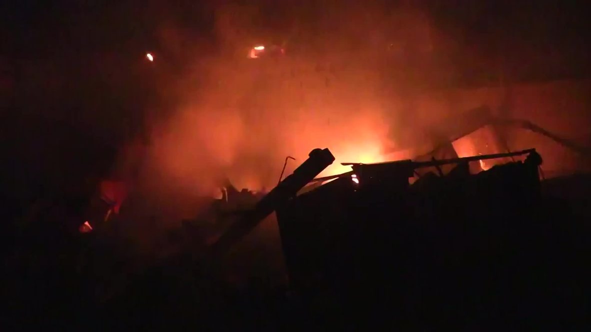 Ukraine: See aftermath of Stakhanov shelling