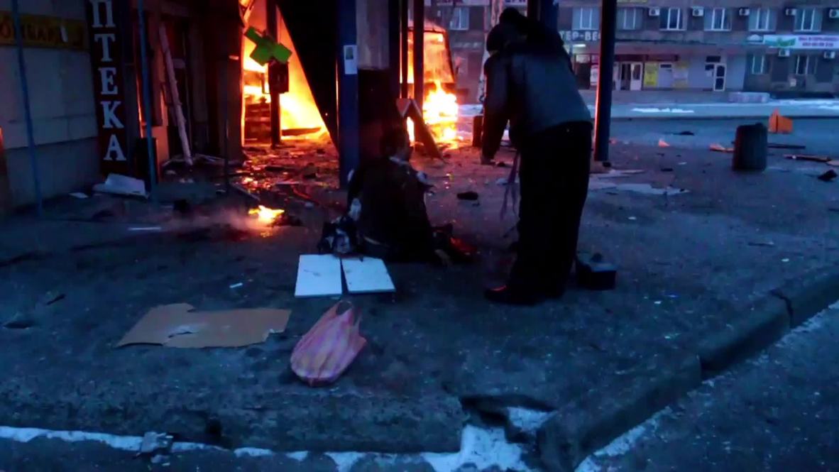 Ukraine: Bus station blast kills at least 6 in Donetsk *GRAPHIC*