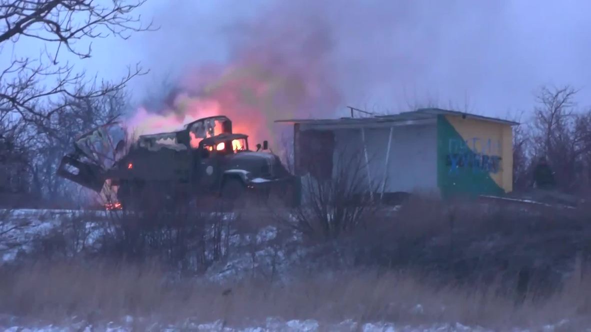 Ukraine: Civilians killed trying to flee shell strike in Logvinovo *GRAPHIC*