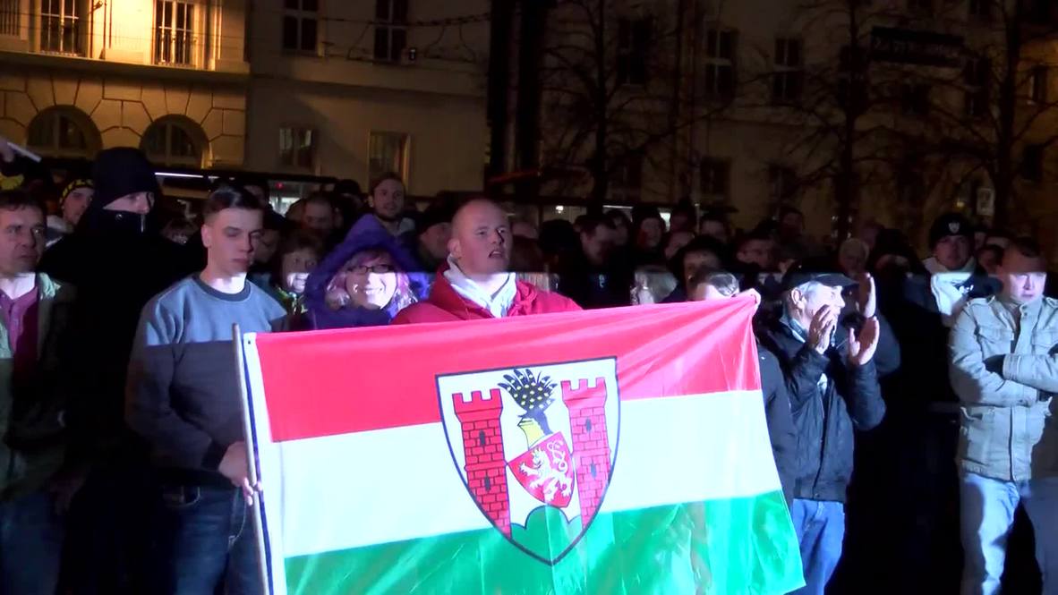 Germany: COGIDA - a PEGIDA inspired protest group - hold first demo