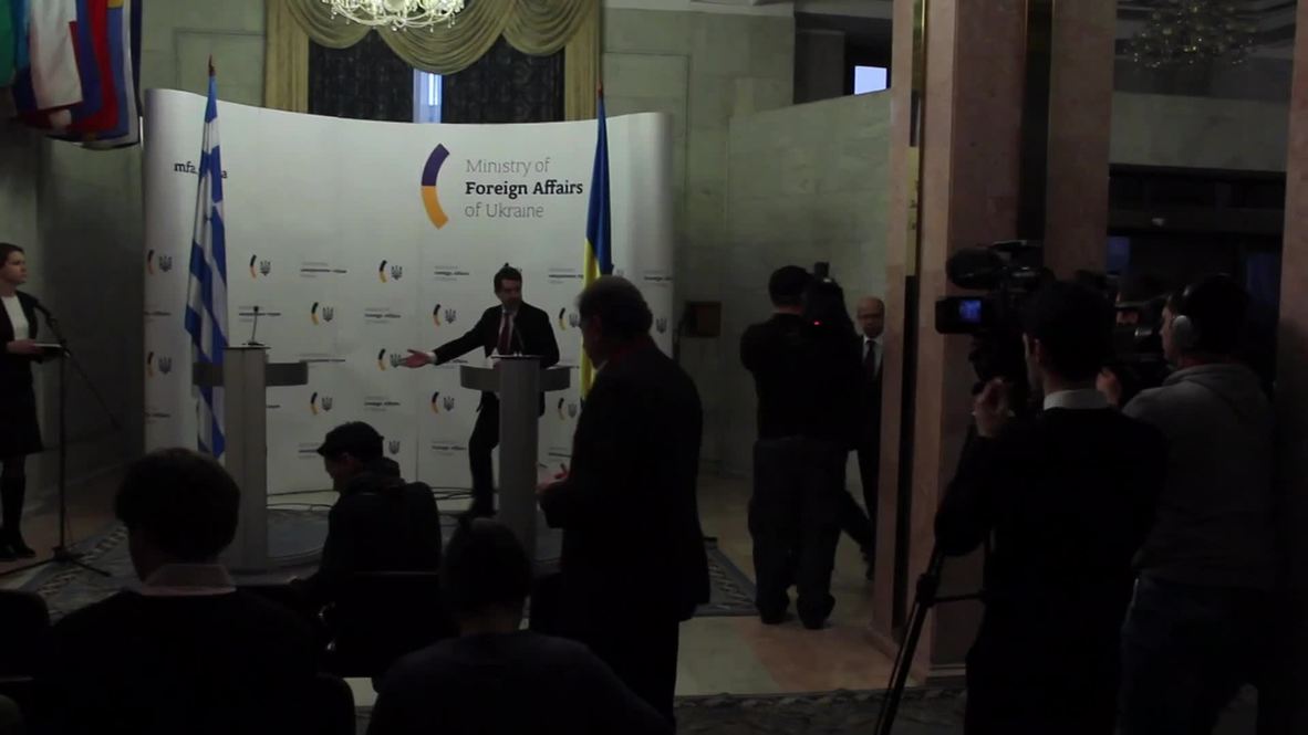 Ukraine: 'Sanctions should only be used peacefully' - Syriza FM tells Kiev