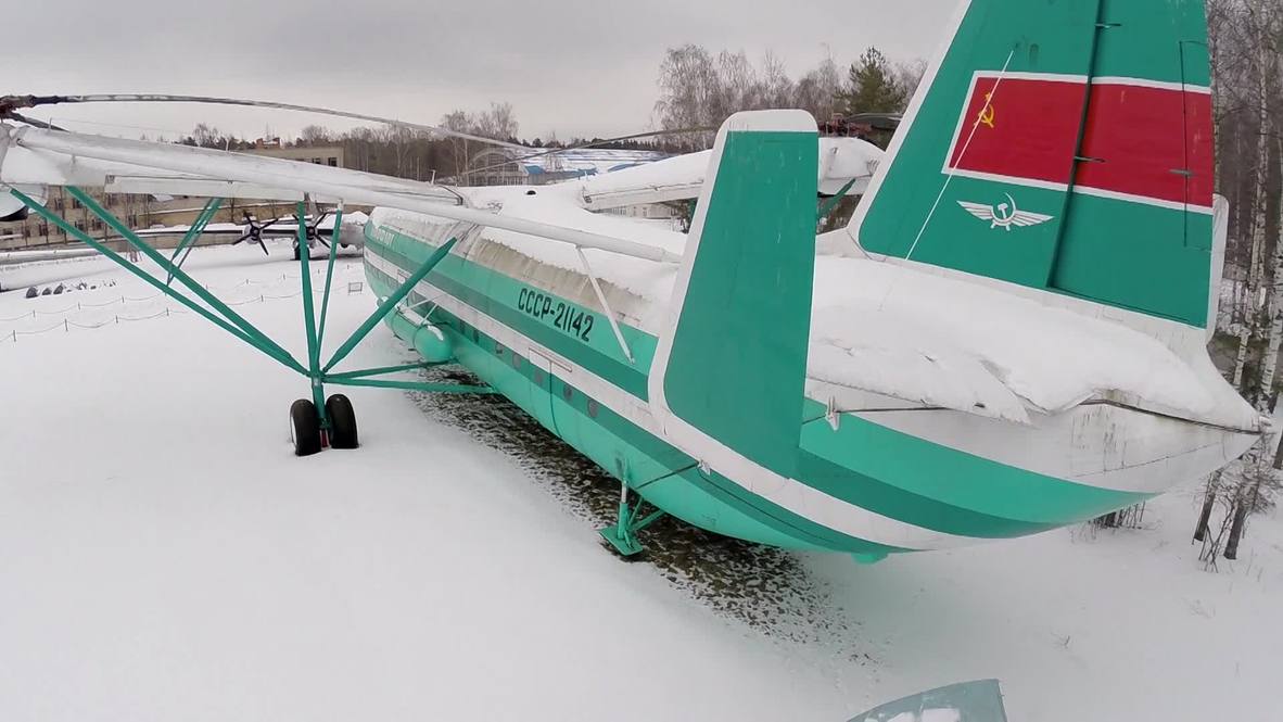 Russia: See drone footage of Mil V-12 - the LARGEST helicopter ever built