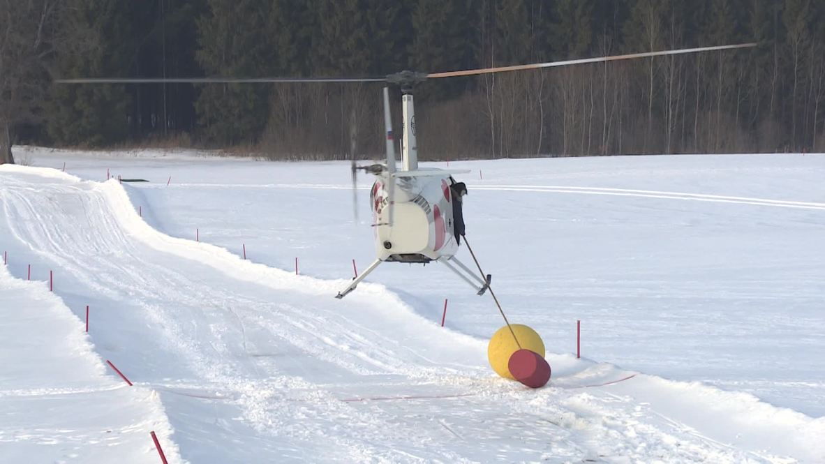 Russia Fancy a round of helicopter golf? What? Helicopter golf?! Video Ruptly