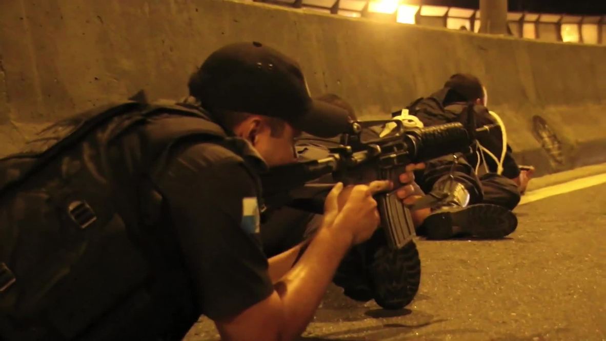 Brazil: Bullets fly at anti-police brutality demo