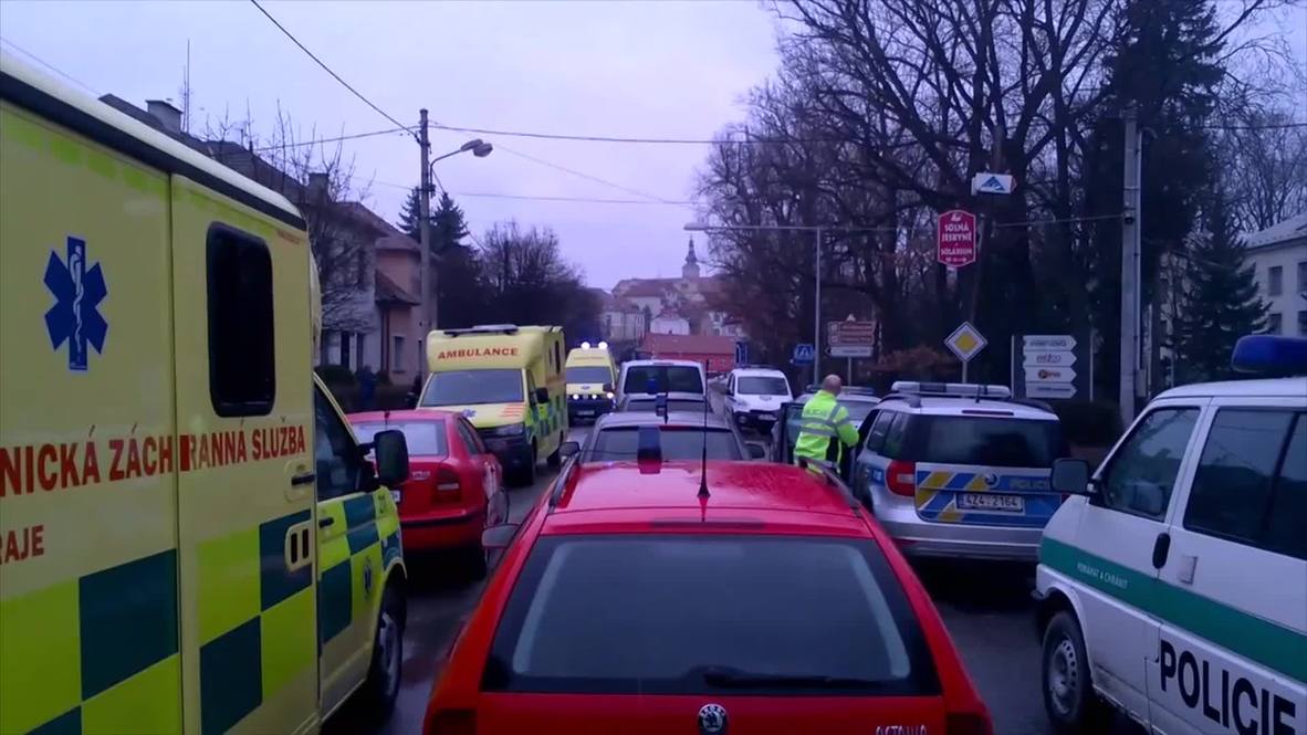 Czech Republic: Eight people shot dead in restaurant