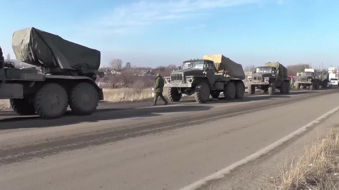 Ukraine: DNR/DPR withdraw GRAD launchers from frontline