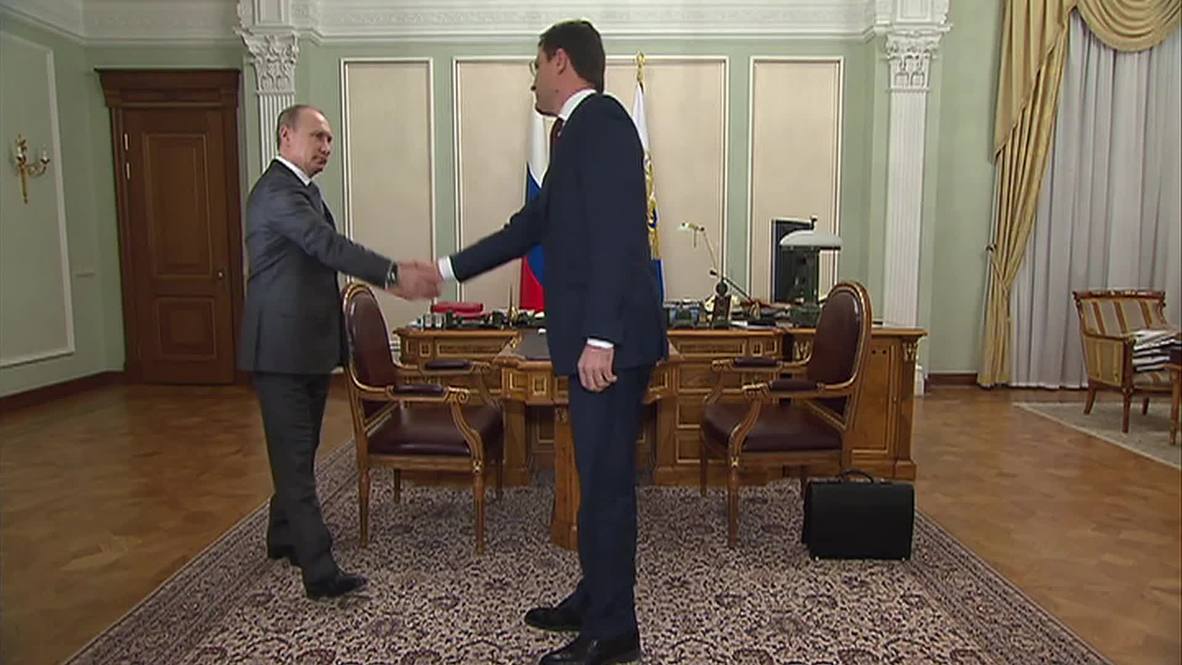 Russia: Novak briefs Putin on record-breaking energy performance