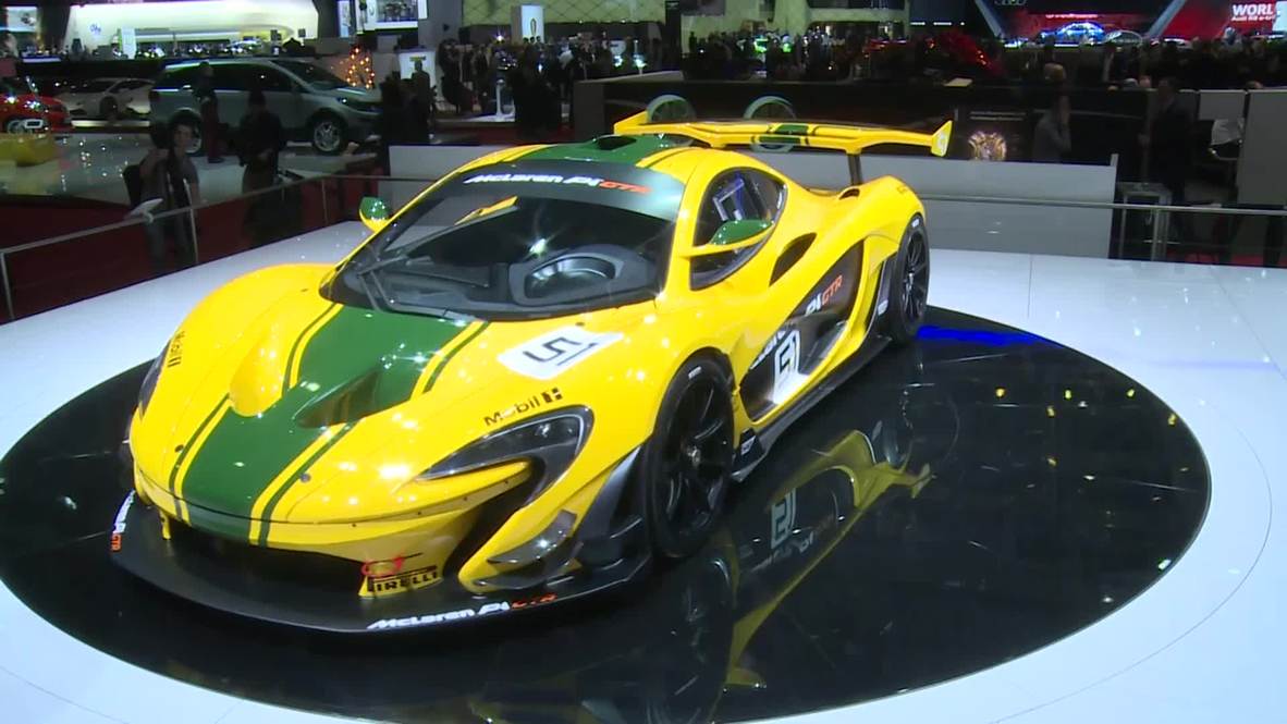 Switzerland: McLaren introduces its track-only P1 GTR hypercar