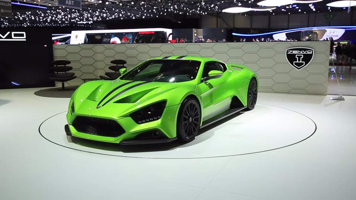 Switzerland: This Zenvo ST1 supercar looks fast 'even when standing still'