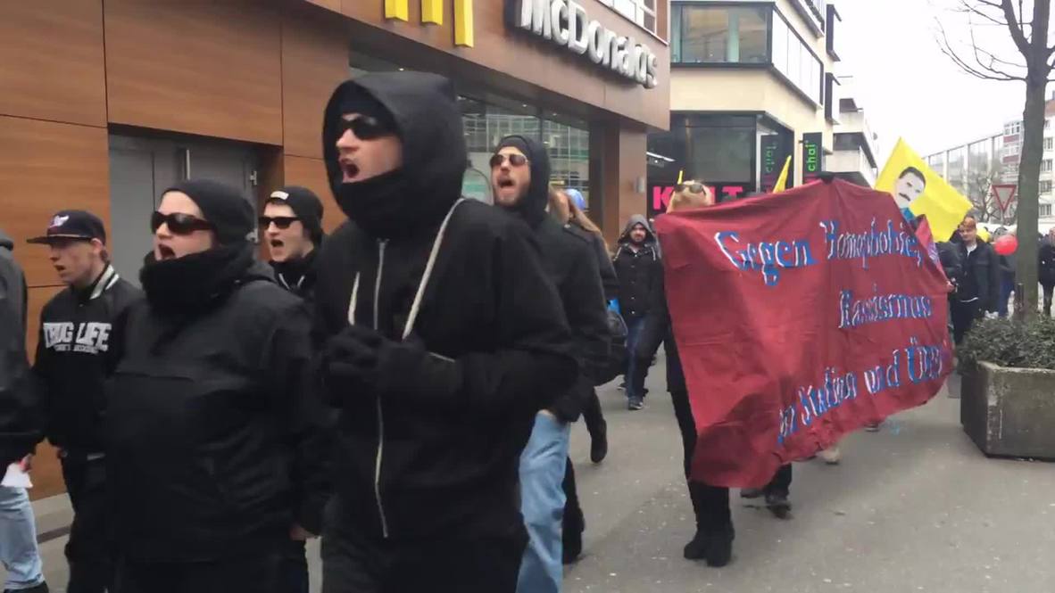 Germany: PEGIDA counter demo hits Wuppertal