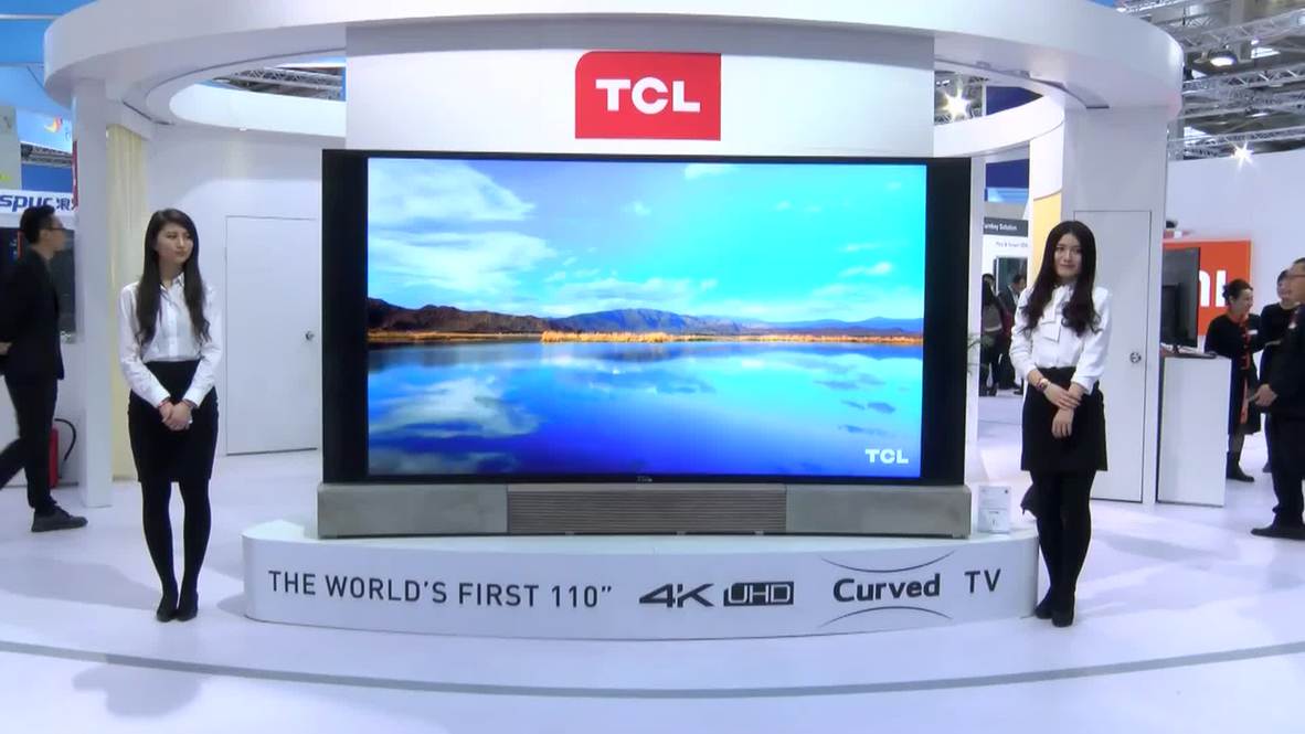 Germany: China's TCL unveils world's biggest Ultra HD Curved TV