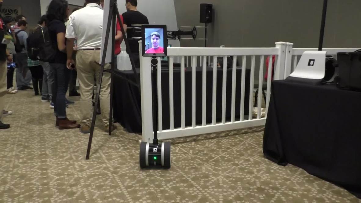 USA: The robot that allows you to be anywhere in the office, from home