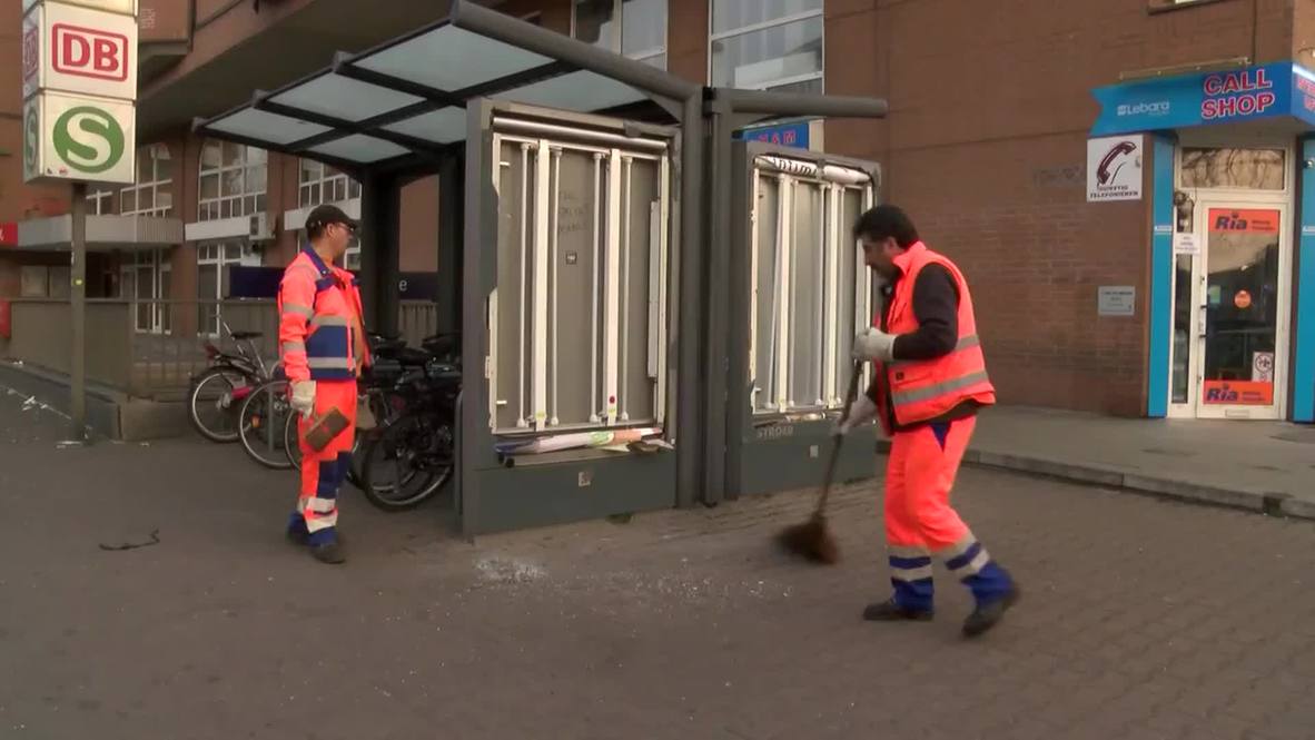 Germany: Clean-up efforts underway in Frankfurt after Blockupy protest