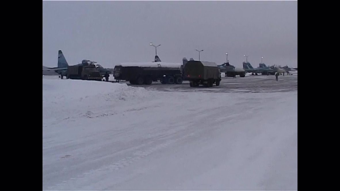 Russia: See Sukhoi Su-33 engaged in Murmansk snap drills