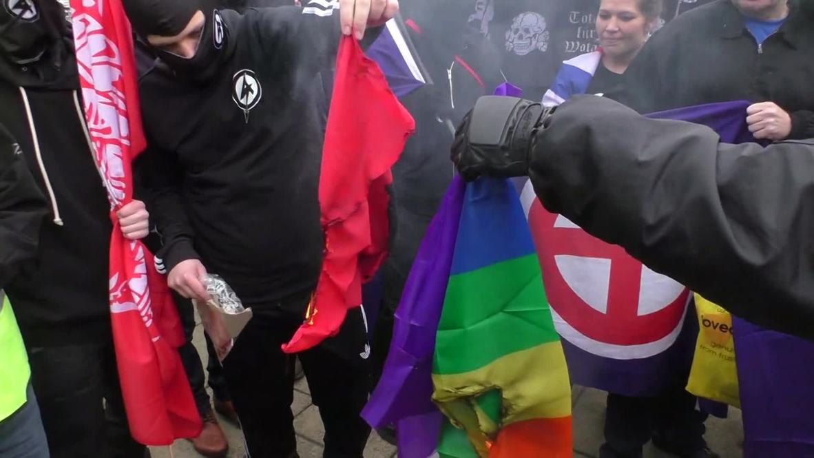 UK: "Hitler was RIGHT!" - 'White Man March' hits Newcastle
