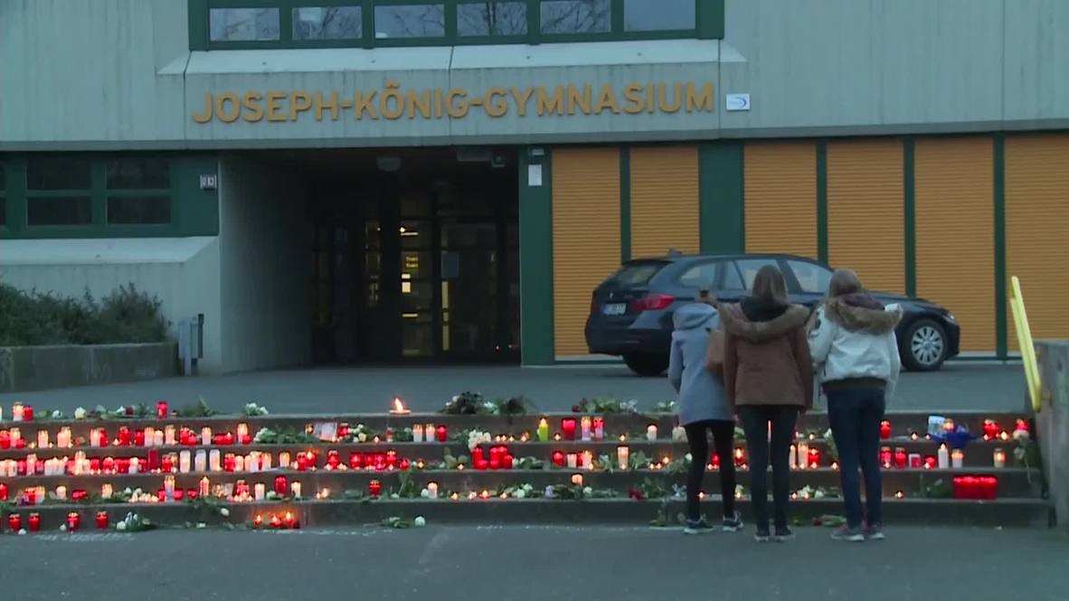 Germany: See the vigil dedicated to Germanwings crash child victims