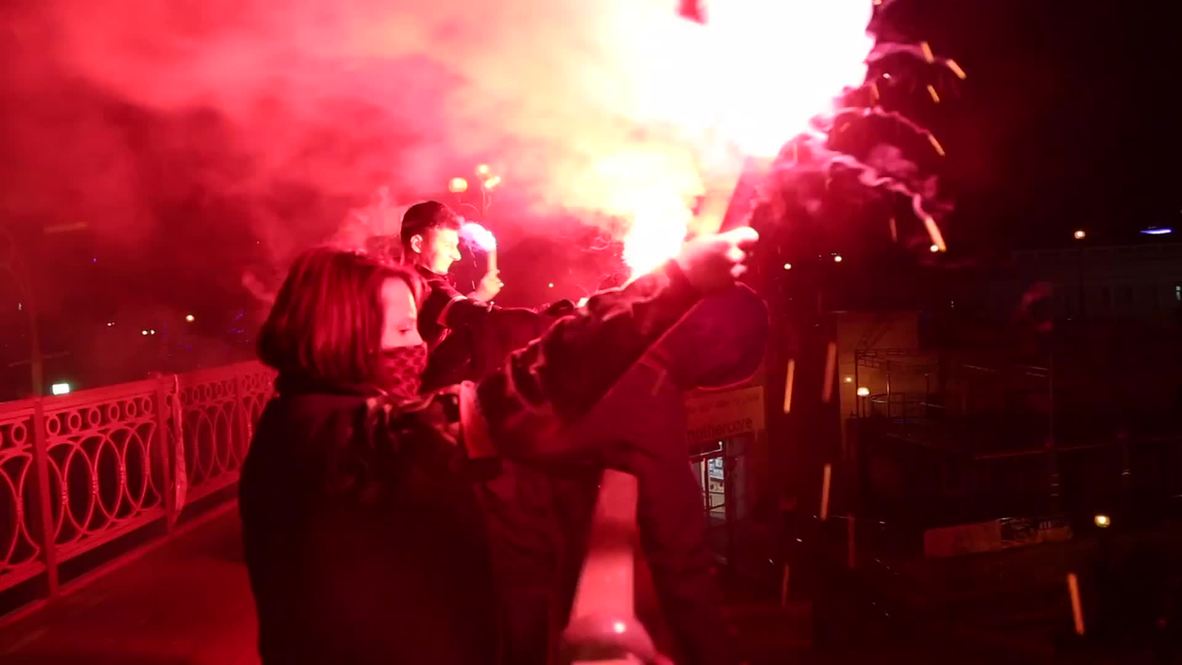 Ukraine: Right Sector rally for activist killed a year ago in police altercation
