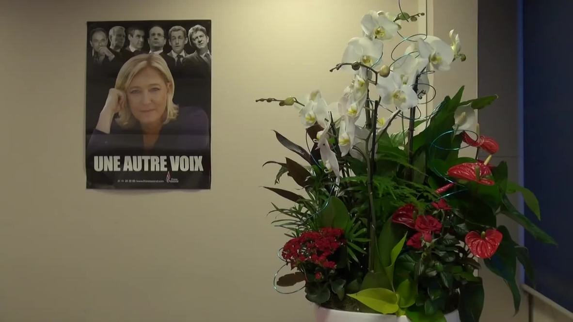 France: Le Pen praises Front National's "exceptional results" in local elections