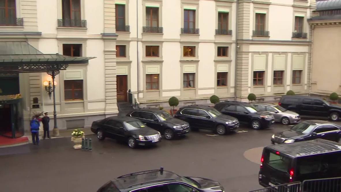 Switzerland: FM Lavrov arrives for Iran nuclear talks in Lausanne