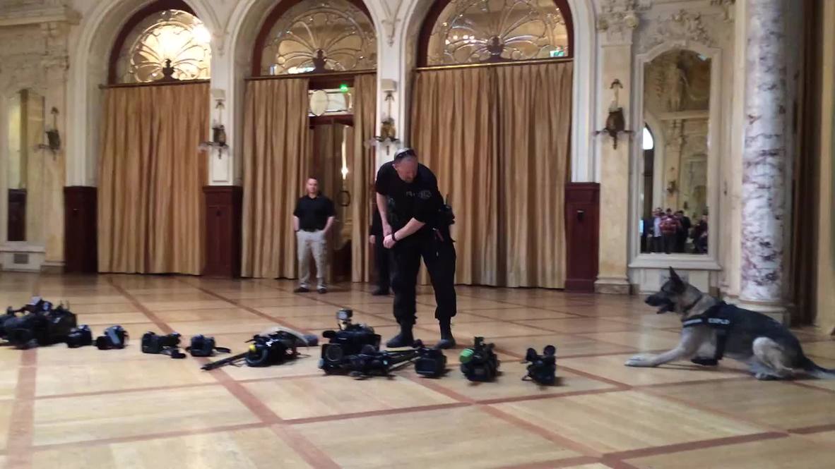 Switzerland: Tight security for Iran talks as sniffer dogs check all press equipment