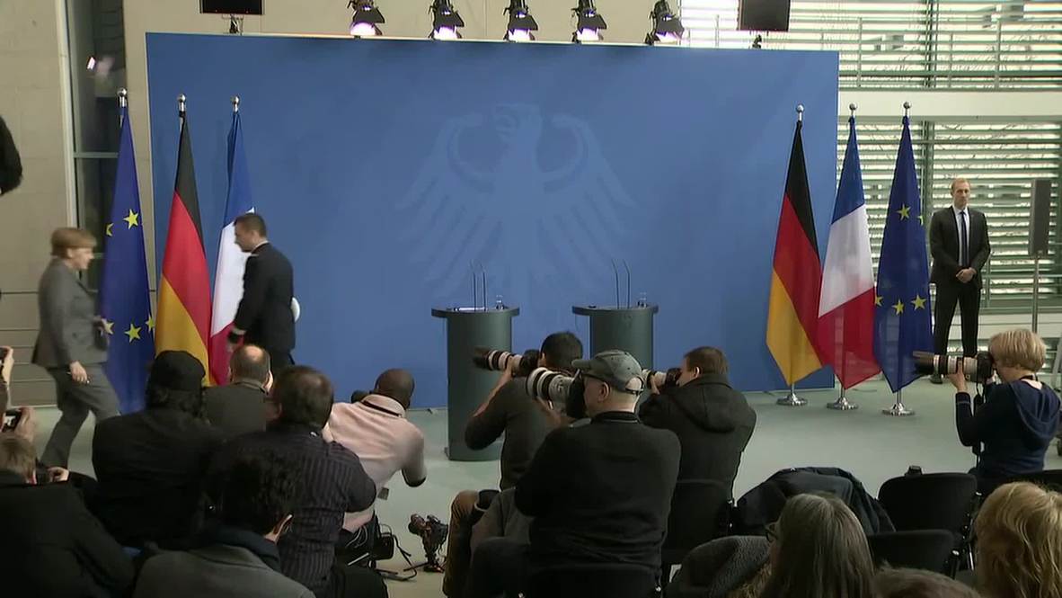 Germany: Merkel and Hollande confirm European drone project