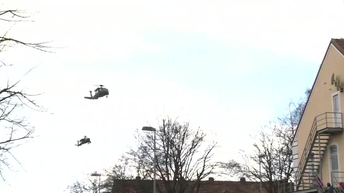 Germany: NATO parade as their 'Dragoon Ride' comes to an end in Vilseck