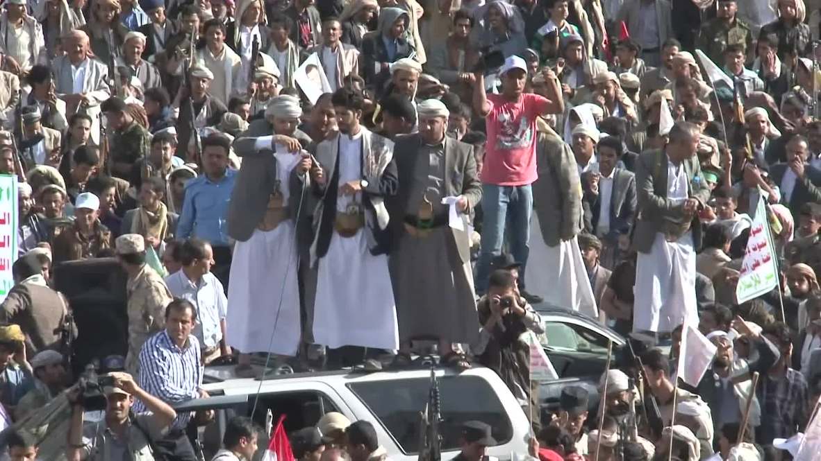 Yemen: Thousands fill Sanaa's streets in protest against Saudi airstrikes