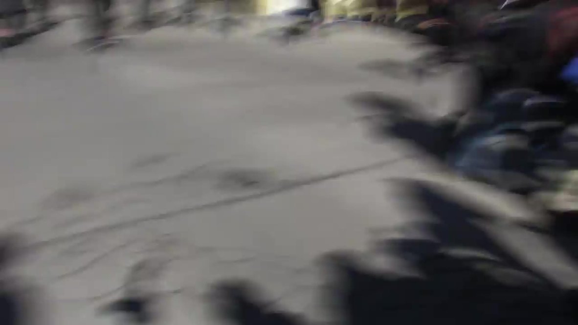 Canada: See riot police TEAR GAS protesters in Montreal march